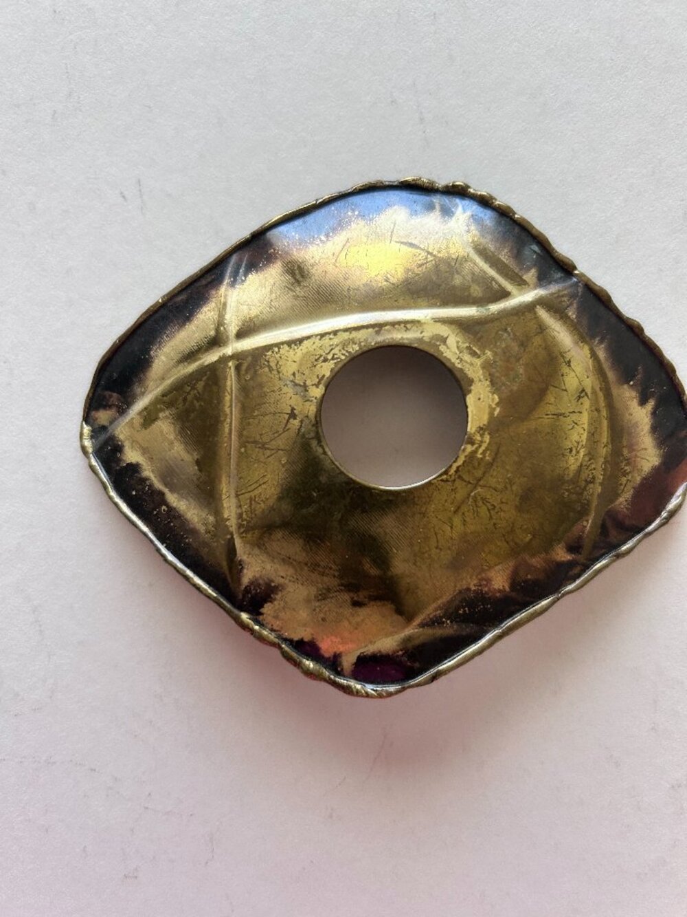 Scream Knots Artistic Brass Belt Buckle